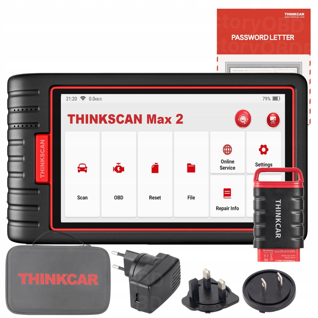 ThinkScan Max 2 Diagnostic Interface OBD2 Thinkdiag Tester