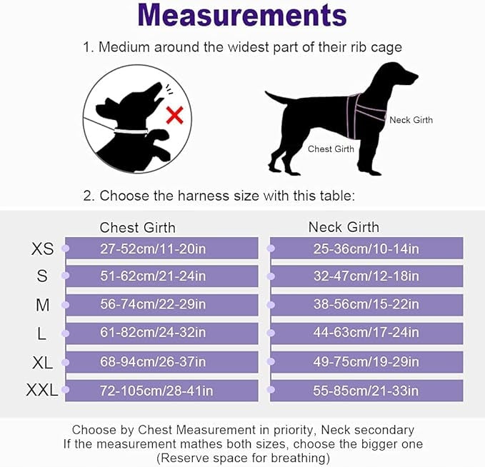 Thinkpet Dog Harness XL Reflectors Purple Manufacturer code smzw1