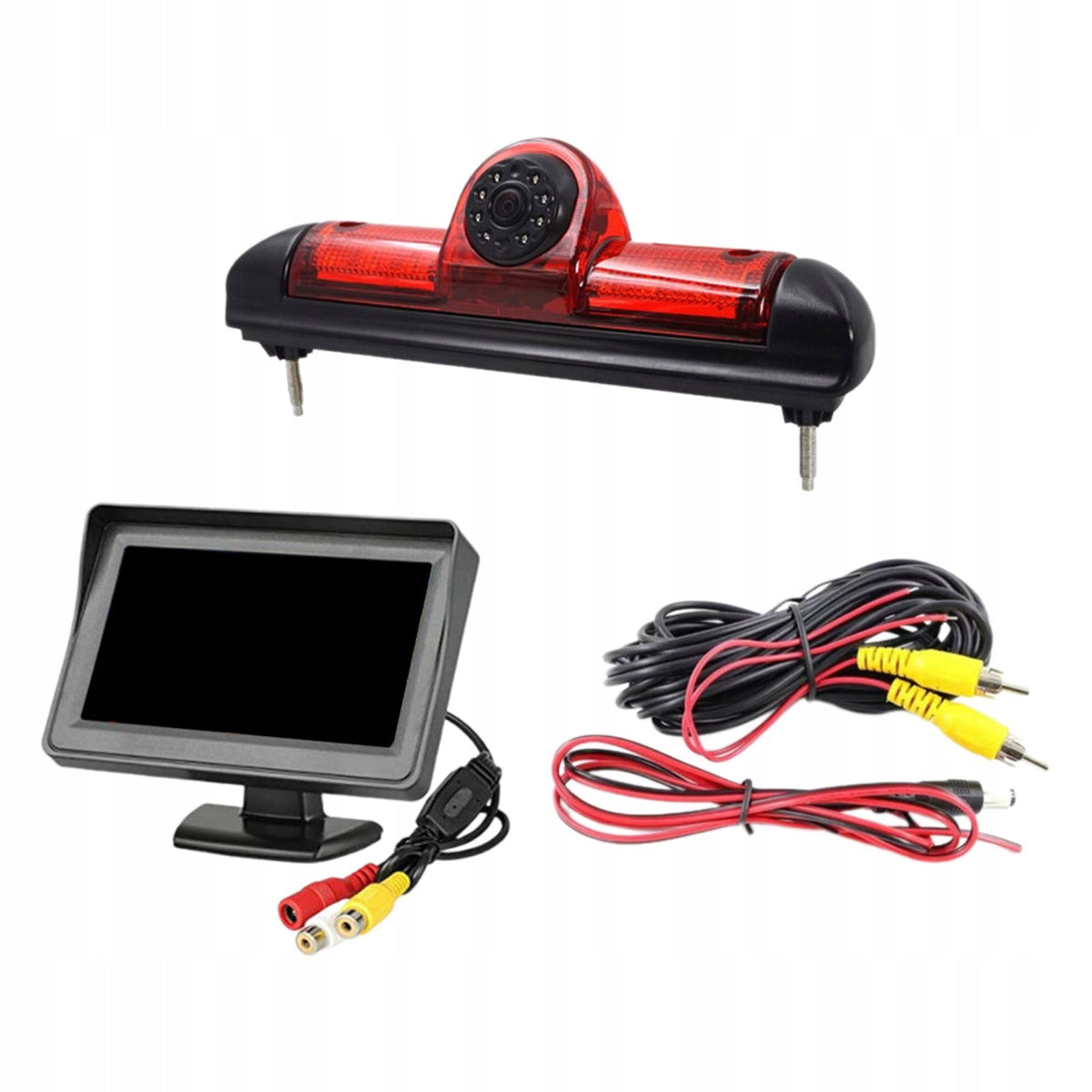 Third Brake Lamp Rear View Camera with Set Vehicle 4.3inch Brand no brand