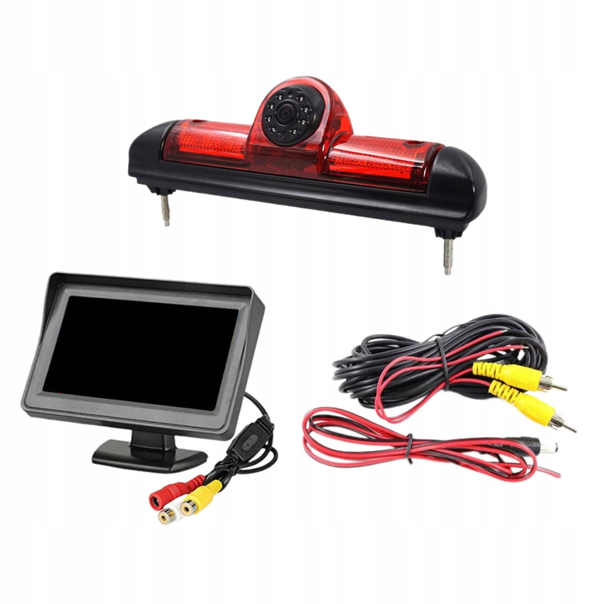 Third Brake Lamp Rear View Camera with Set Vehicle 4.3inch