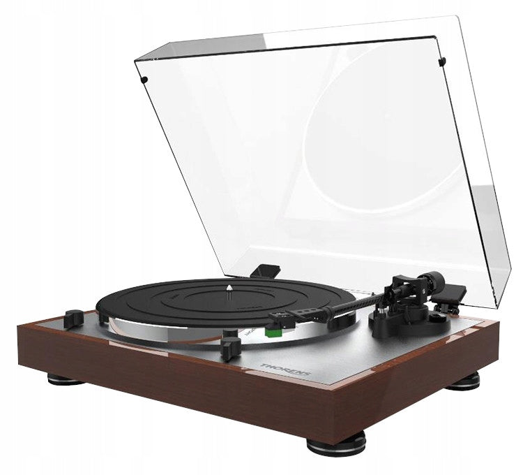Thorens TD 402DD | semi-automatic turntable | piano walnut