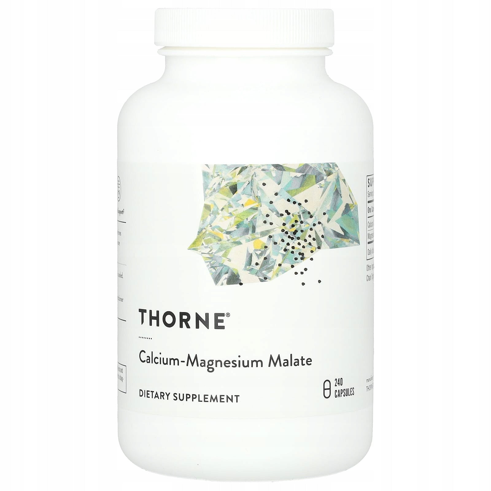 Thorne, Calcium-Magnesium Malate, 240 capsules