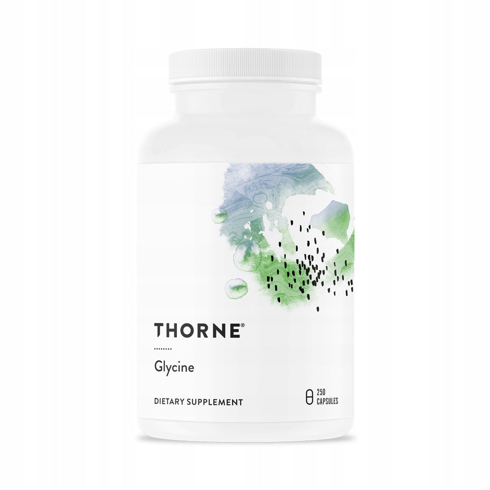 Thorne, Glycine 250 capsules Expiration date at least 1 year from the date of purchase