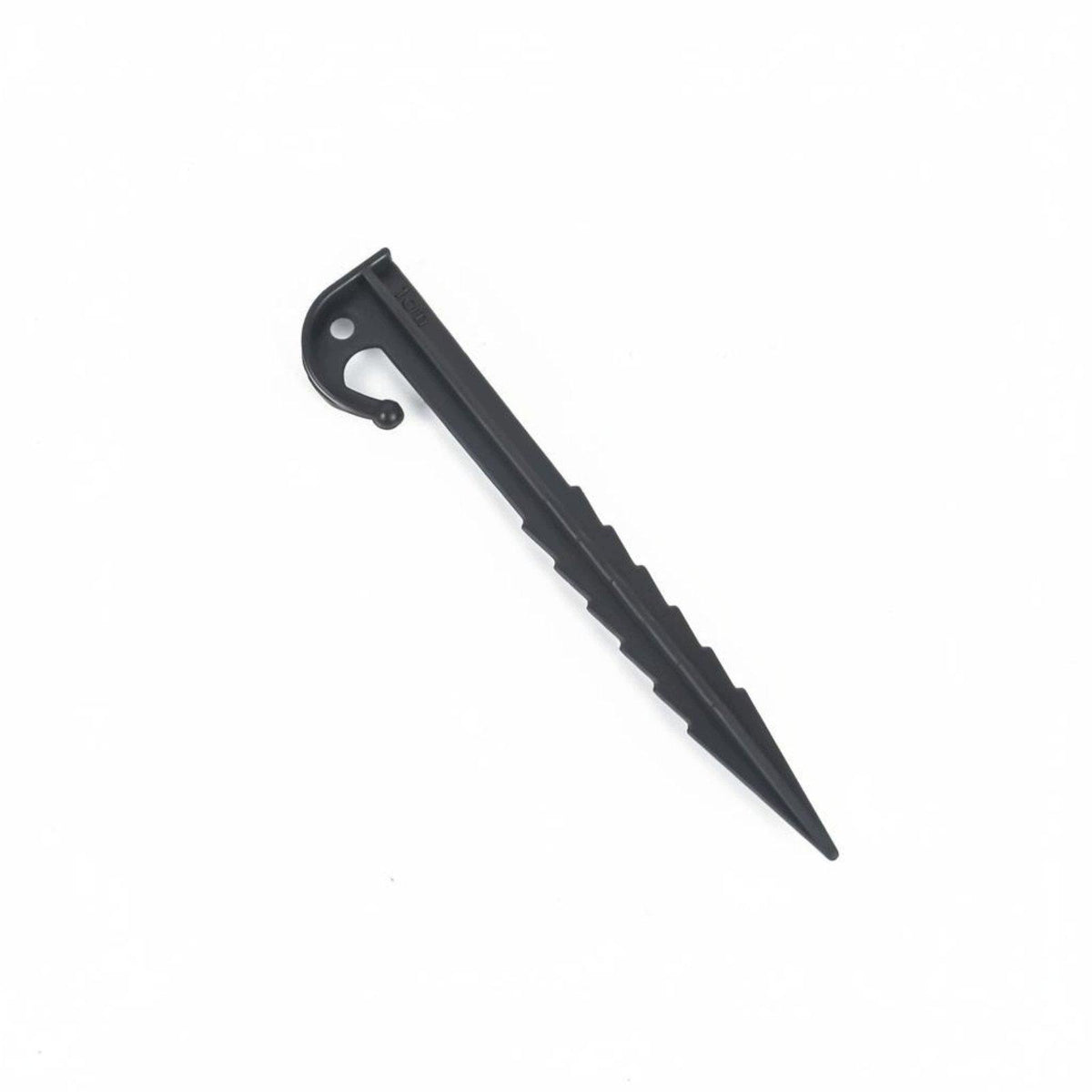 Threaded Ground Stake Firm Hold Threaded Ground Peg Easy Black No.3