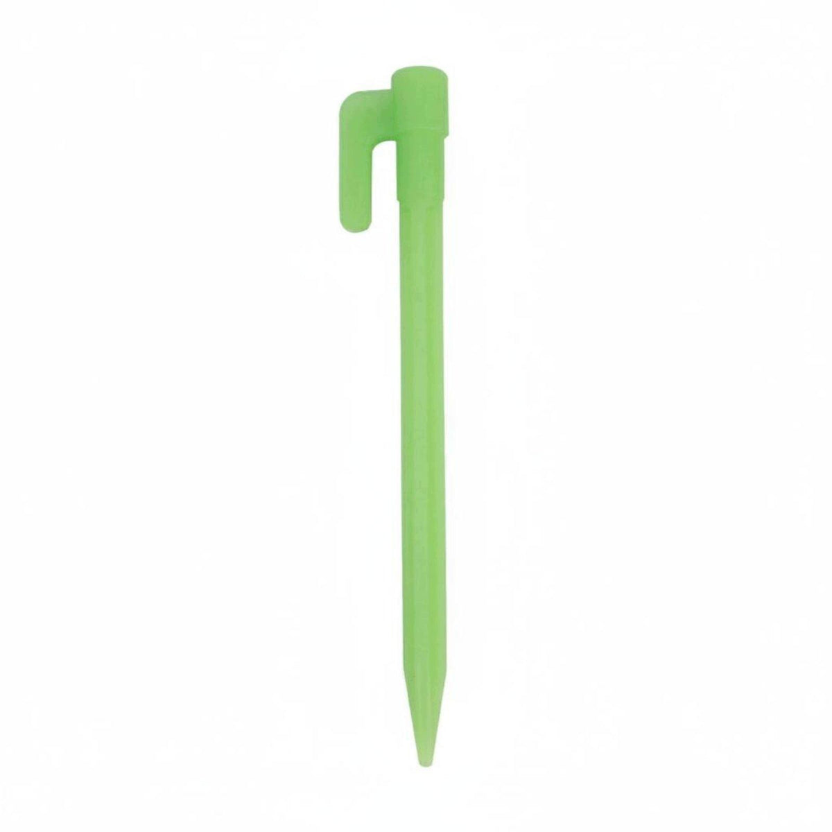 Threaded Ground Stake Firm Hold Threaded Ground Peg Easy Installation Green