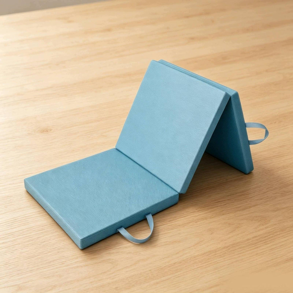 Three Fold Exercise Mat Padded Foldable Exercise Mat with Handles Portable Packaging status original