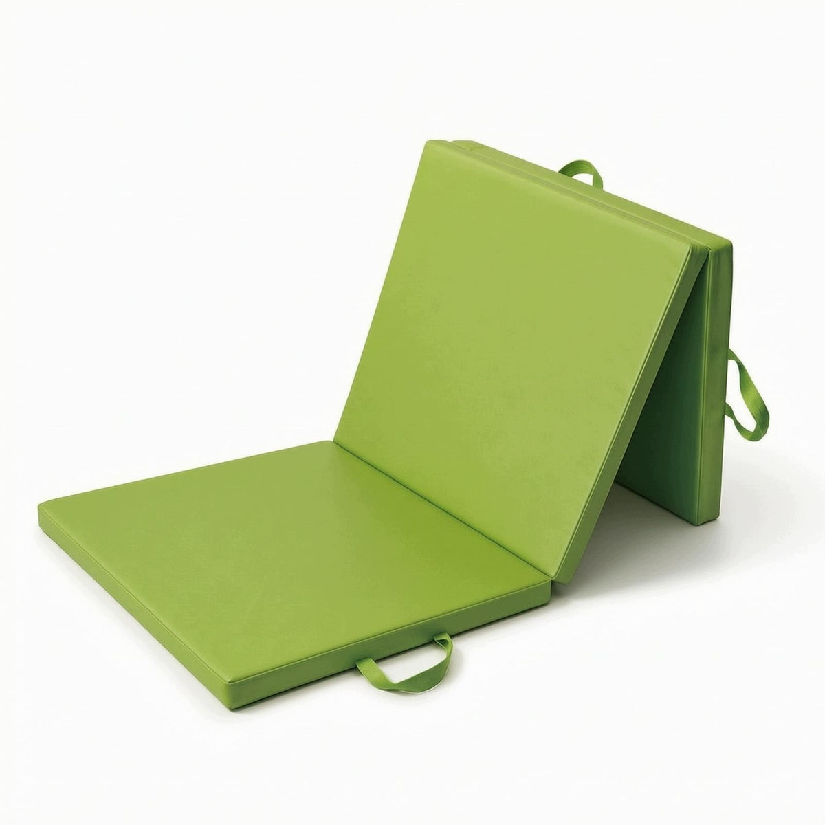 Three Fold Exercise Mat Padded Foldable Exercise Mat with Handles Portable