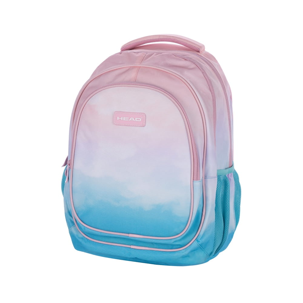 Three-chamber backpack Head pastel clouds ombre blue, pink 27 l Manufacturer code 502022111