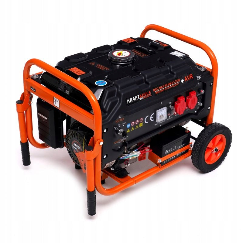 Three-phase generator set 3500W 12/230V/380V Kraft&Dele (KD163) Manufacturer code KD163