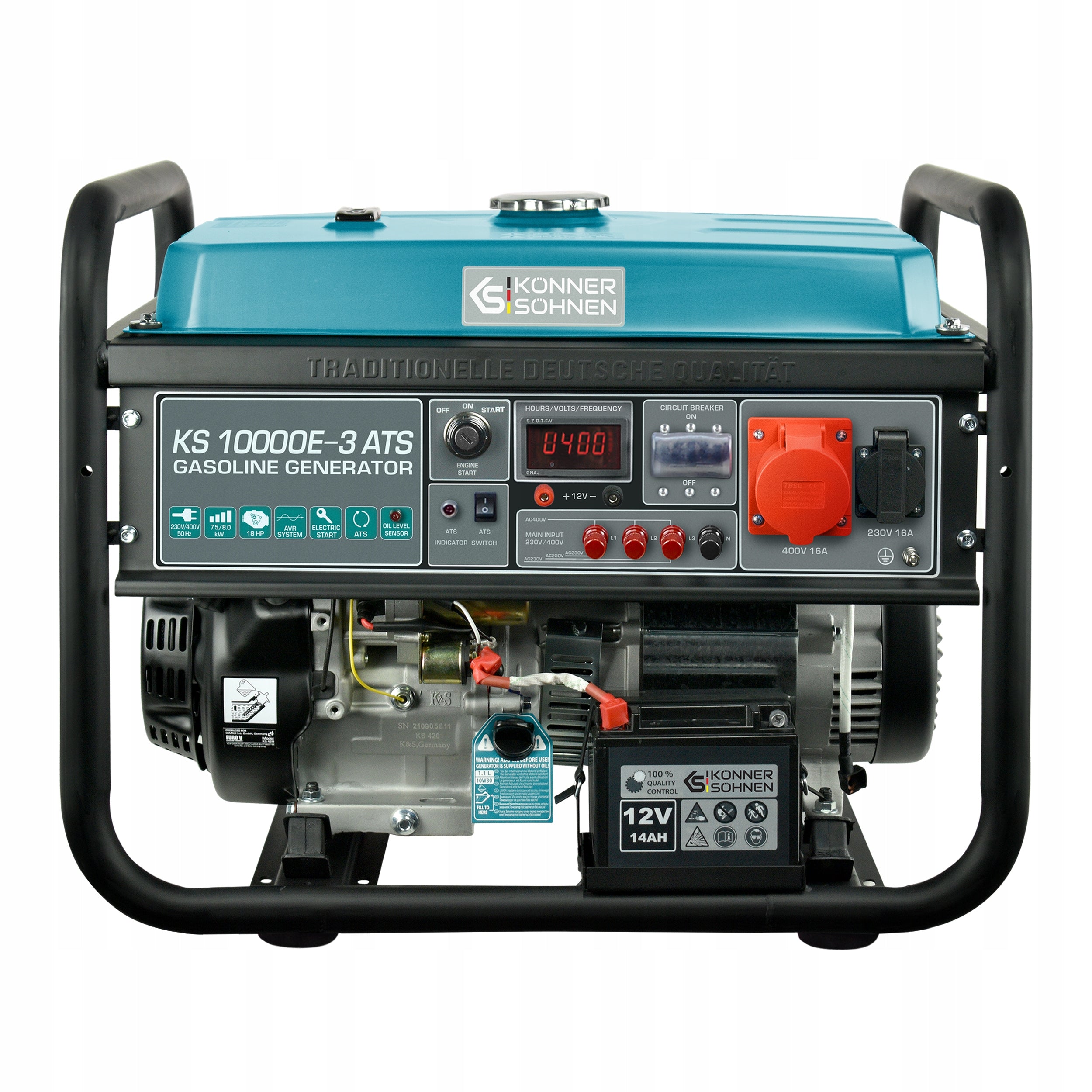Three-phase generator set KS 10000E-3 ATS Könner & Söhnen 8000 W