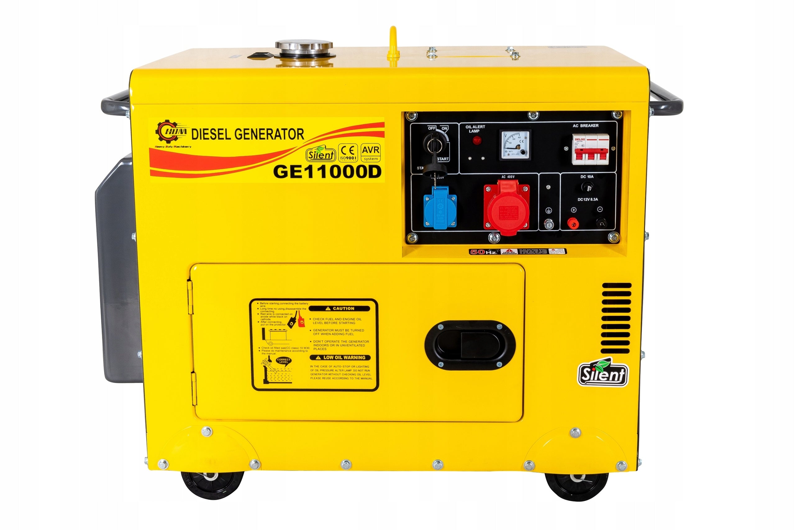 Three-phase portable generator set 7.5kw HDM 7500 W diesel Manufacturer code GE11000D