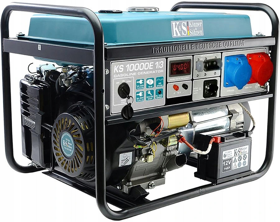 Three-phase portable generator set Könner & Söhnen 8000 W Manufacturer code KS 10000E-1/3