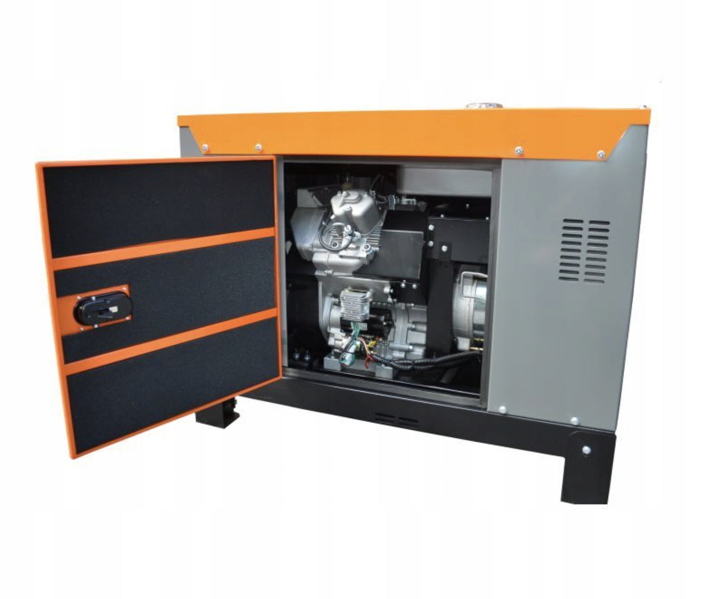 Three-phase portable generator set Kraft&Dele 18000 W oil Manufacturer code KD153 generator prądu