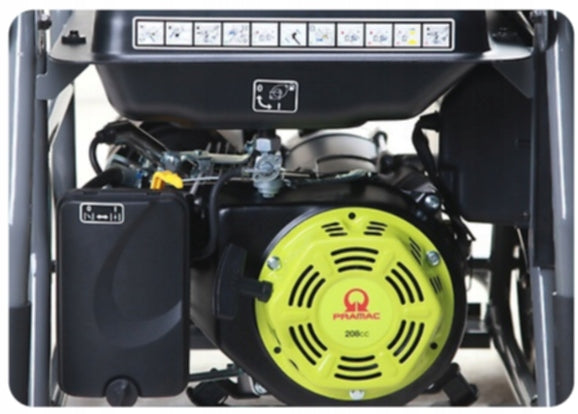 Three-phase portable generator set Pramac WX 6250 ES 6,1KW petrol Packaging status original