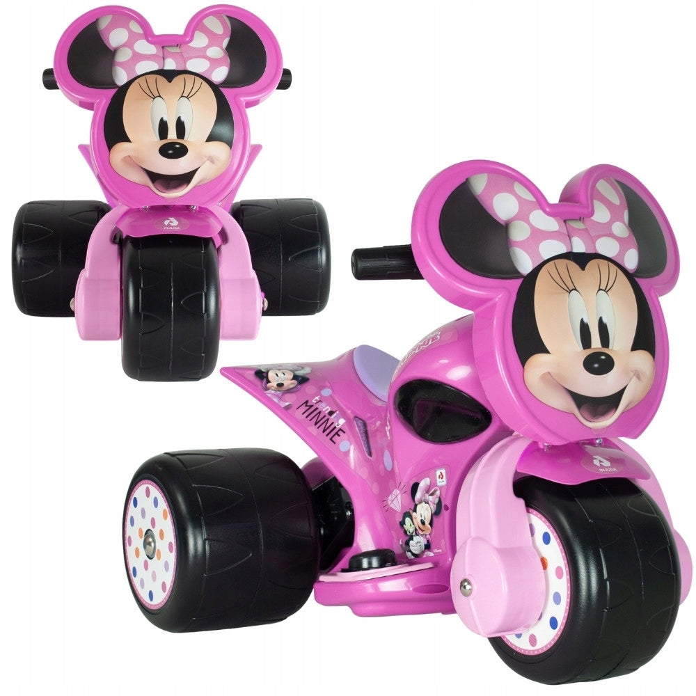 Three-wheeler Minnie Mouse Samurai 6V Ride-on for Children INJUSA