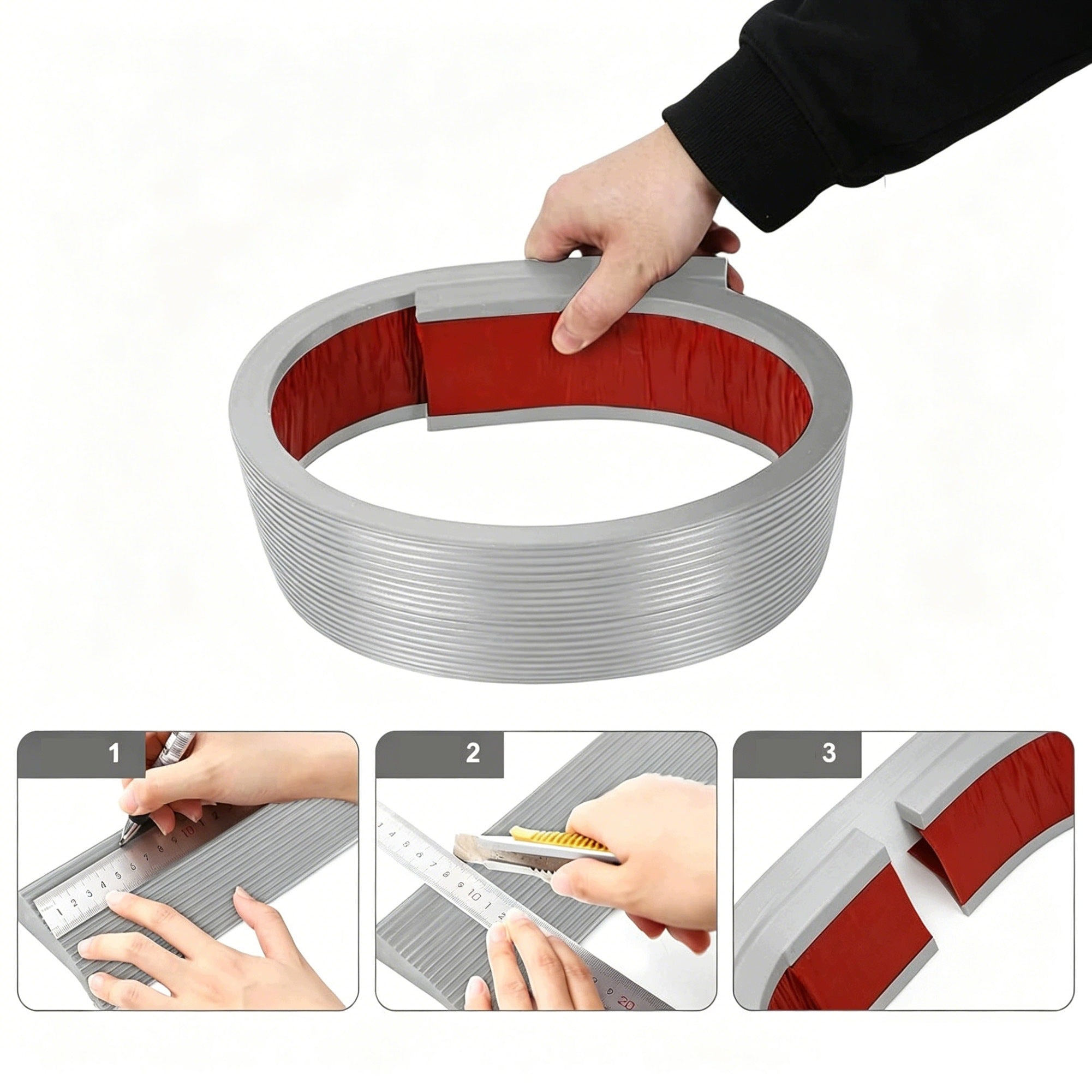 Threshold Ramp Self-Adhesive Non-Slip For Thresholds And For Disabled Product weight with unit packaging 0.552 kg