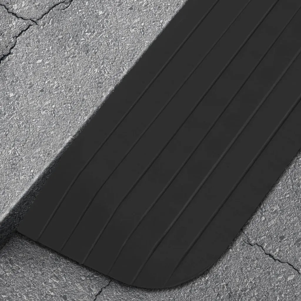 Threshold ramps, 2 pcs, 110x21x2,5 cm, rubber Brand VidaXL