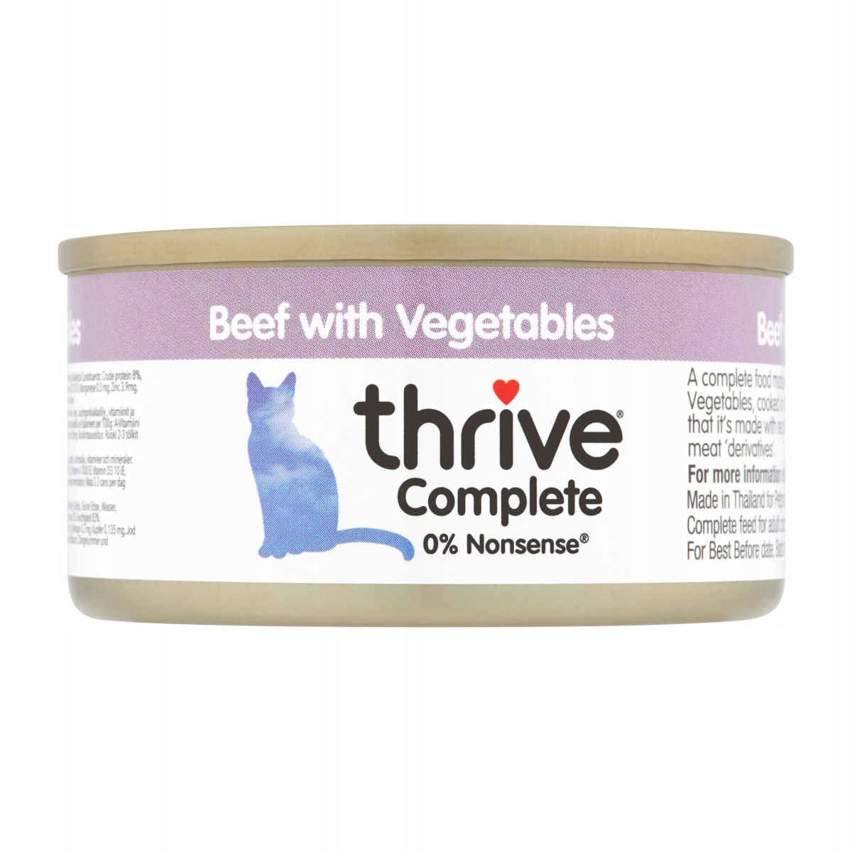 Thrive complete Beef with vegetables 75g