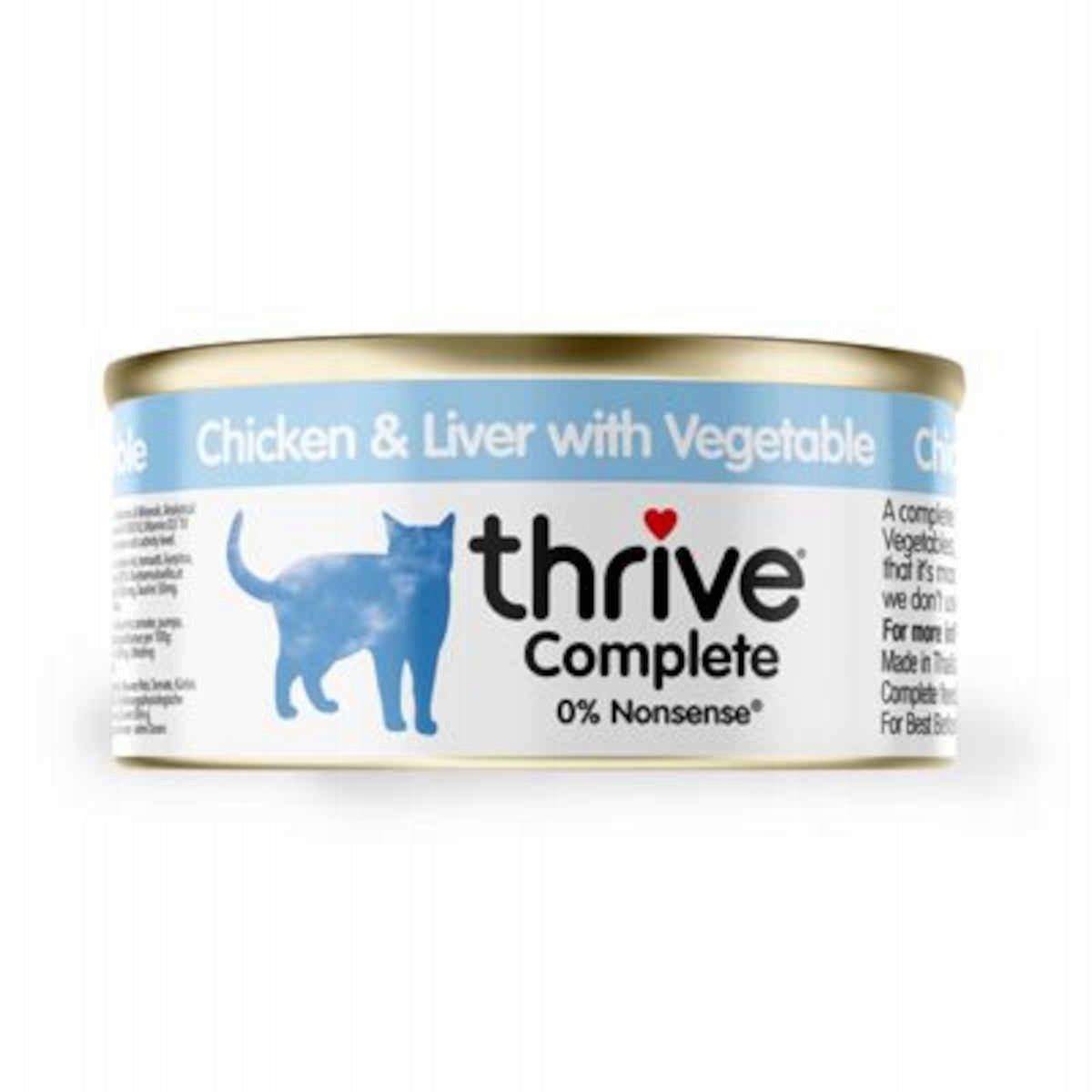 Thrive complete Chicken with liver and vegetables 75g