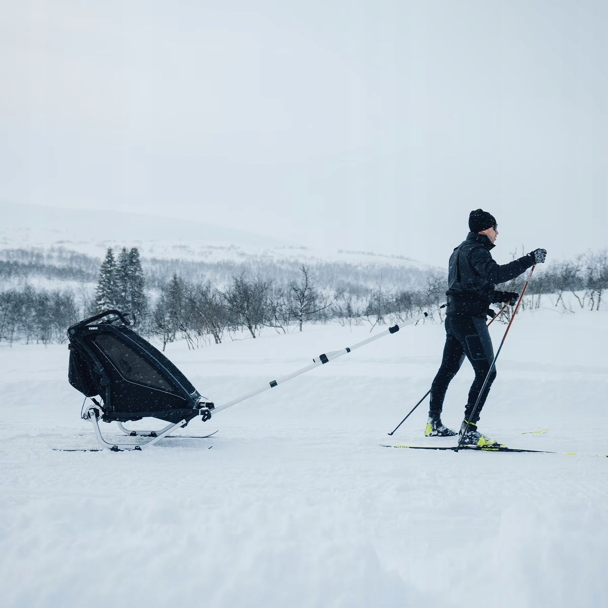 Thule Chariot 2 cross-country skiing kit Set for skiing For for kids