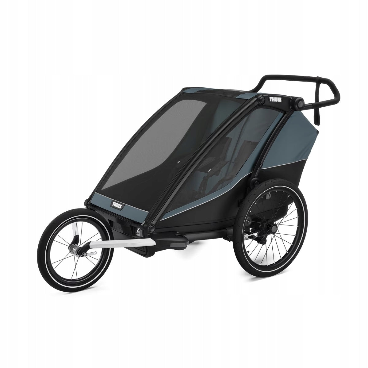 Thule Chariot Cab Double Bike Trailer Dark Slate Maximum load 45 kg