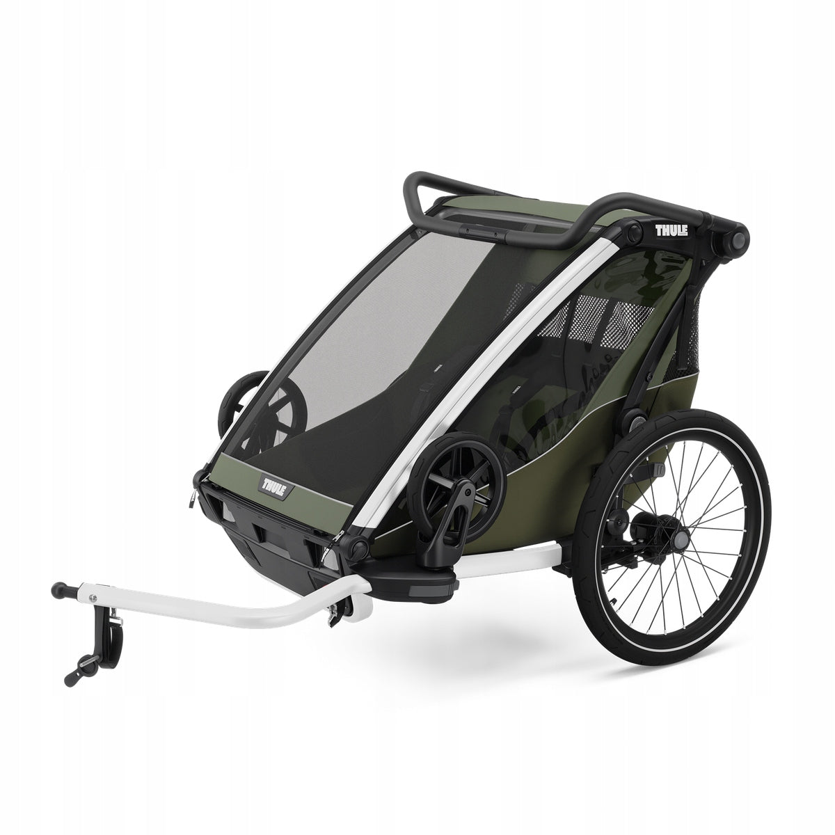Thule Chariot Lite Double Bike Trailer for 2 Kids Vintage Model Thule Chariot Lite double