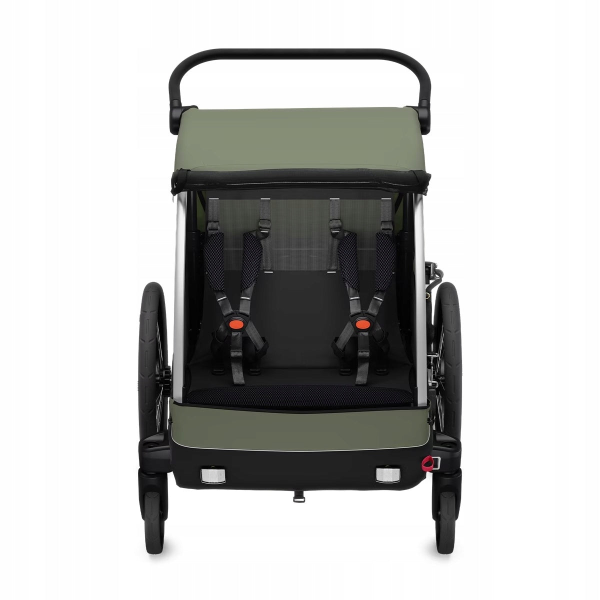 Thule Courier Bike Trailer for Kids and Dog 2in1 Vintage Green Brand Thule