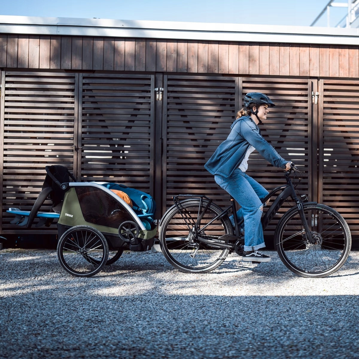 Thule Courier Bike Trailer for Kids and Dog 2in1 Vintage Green Model Courier 2026
