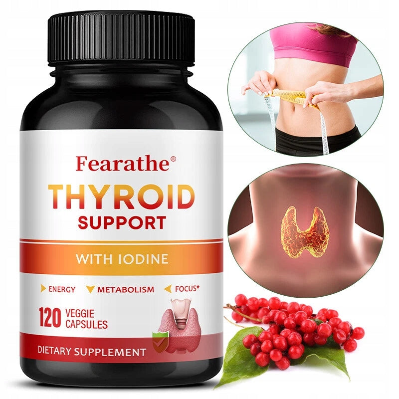 Thyroid support – Supports thyroid health and metabolism – with iodine
