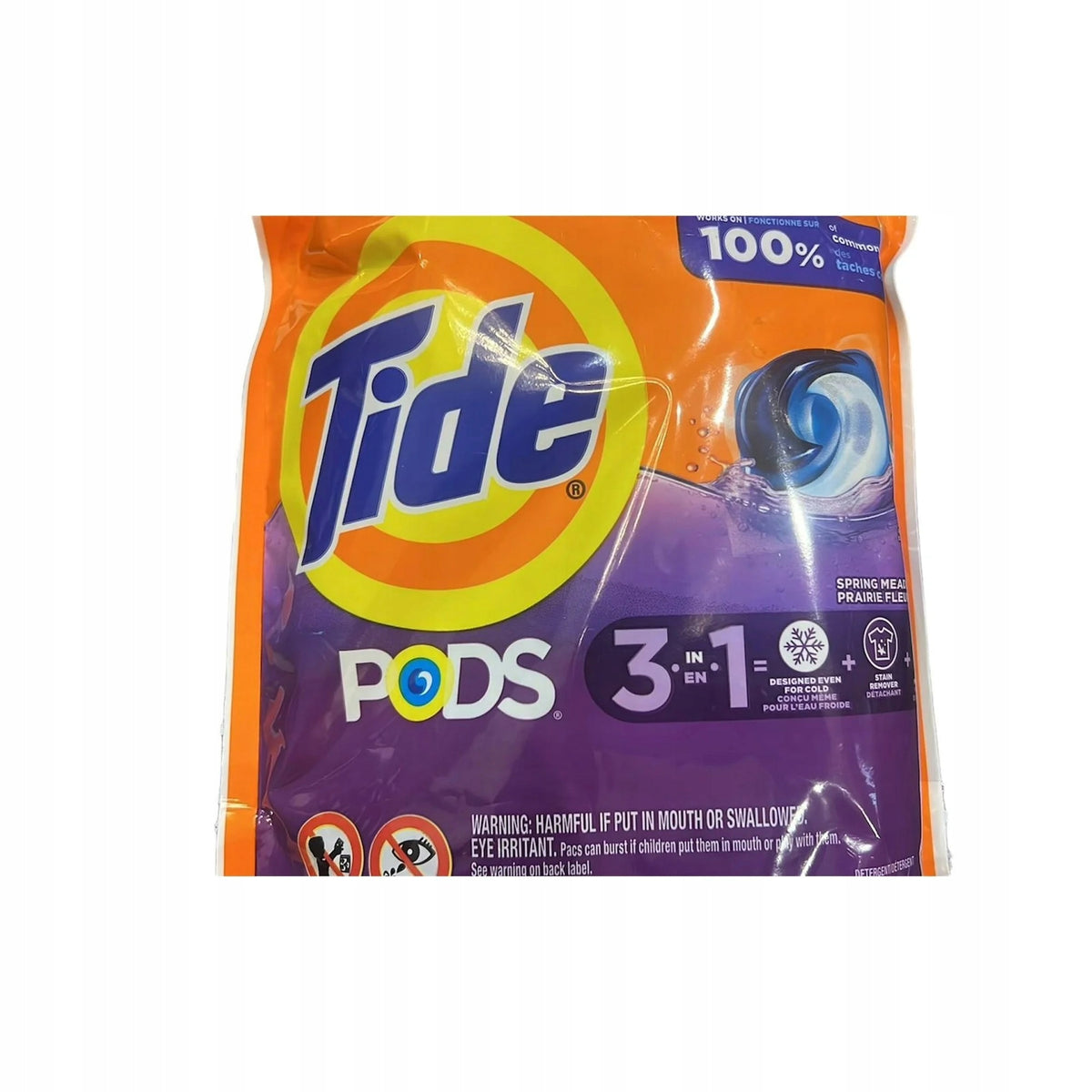 Tide 3in1 Spring Meadow 39 Pack Washing Capsules Brand Tide