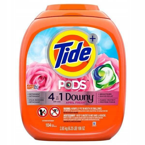 Tide 4in1 Downy April Fresh 104 pcs.