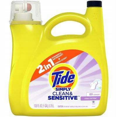 Tide Clean Sensitive 3,78 l 89 l - Universal gel