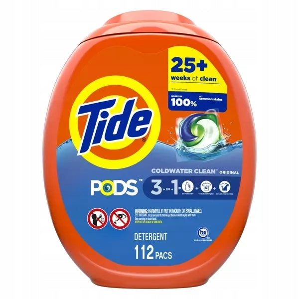 Tide Cold Water Clean 112 pcs Washing Capsules Trade name other