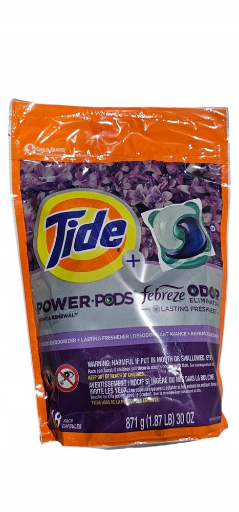 Tide Febreze Spring & Renewal 18 Pack - Washing Capsules