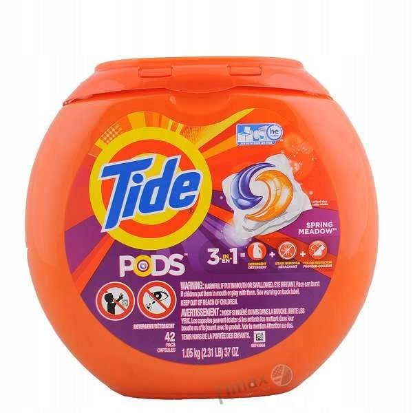 Tide Spring Meadow 42 Pack - Washing Capsules