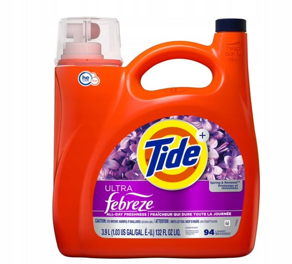 Tide Ultra Febreze Spring & Renewal 3,9 l- Shower gel