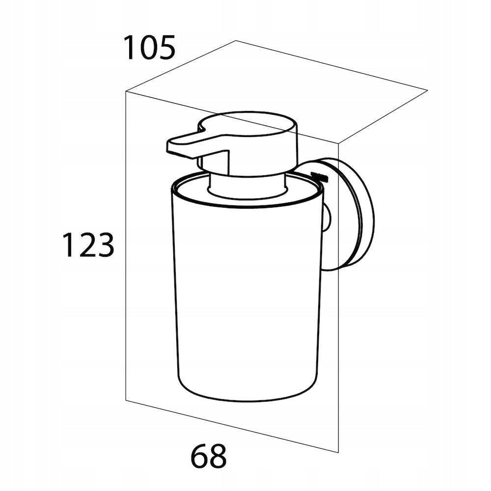 Tiger Urban Wall-hung liquid soap dispenser black 13160.3.07.46 EAN (GTIN) 4008911316018