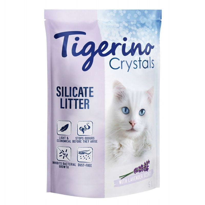 Tigerino Crystals 5L Silicone Cat Litter, LAVENDER EAN (GTIN) 4260077047032