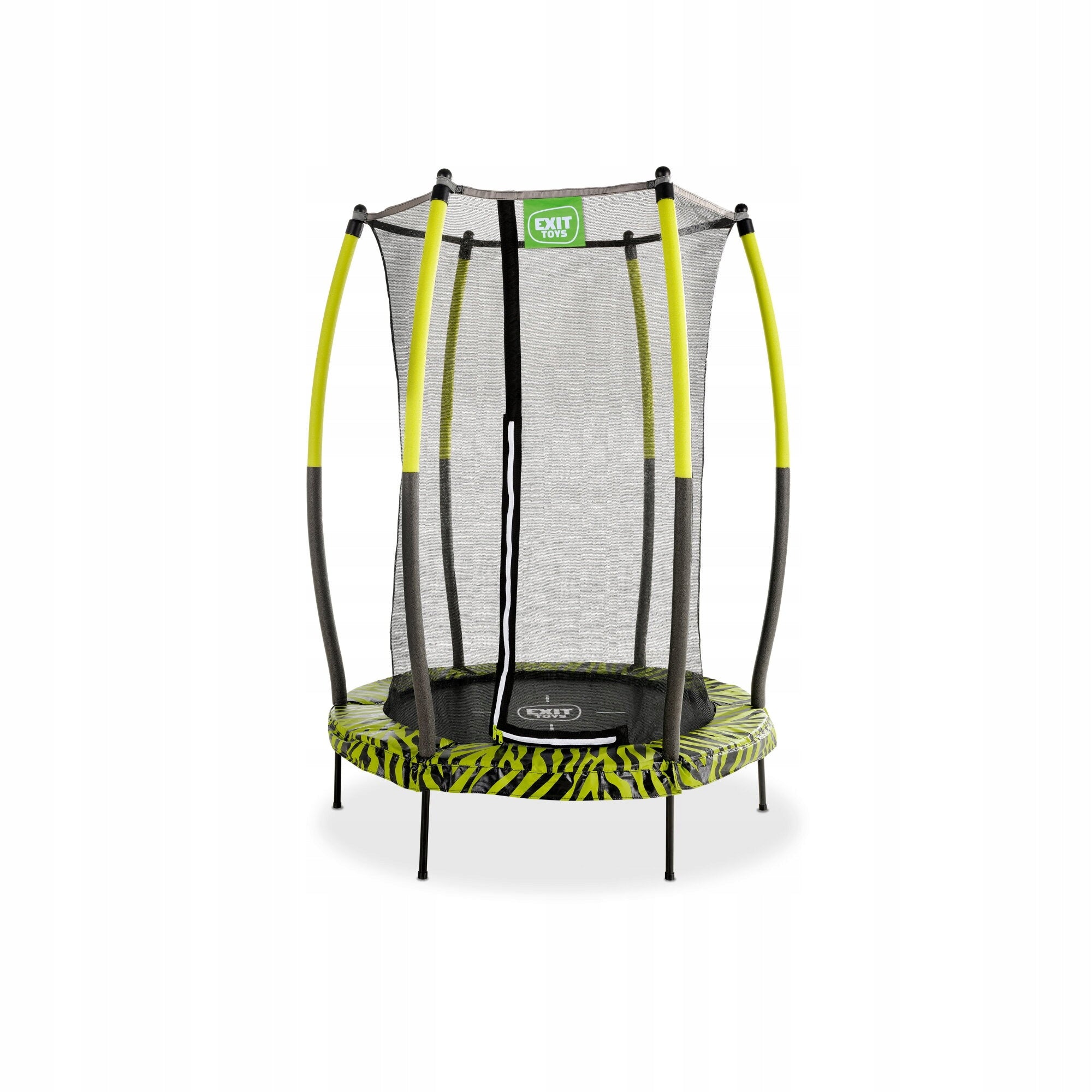 Tiggy Junior trampoline EXIT ø140cm with safety net - black/green