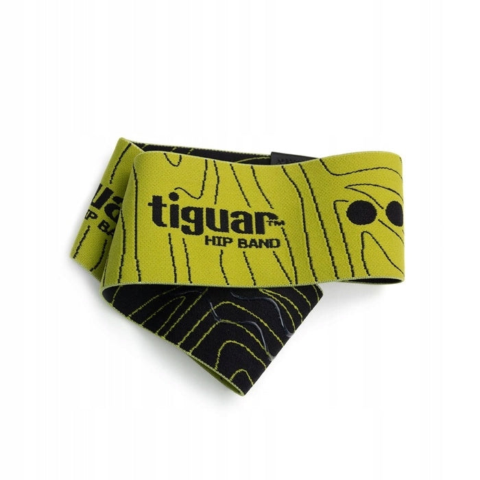 Tiguar hip band RUBBER RESISTANCE TAPE lll olive (strong) Circumference 70 cm Brand Tiguar