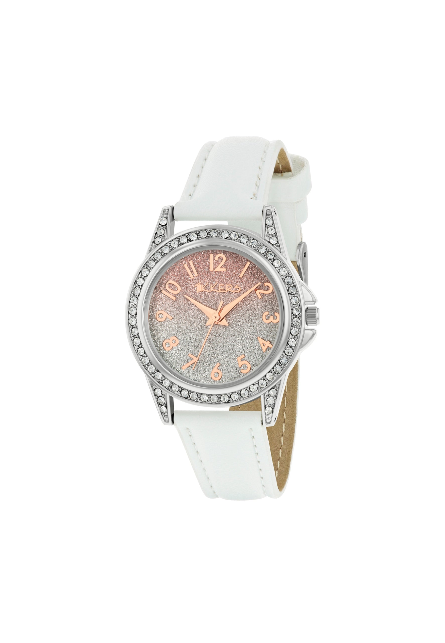 Tikkers Children's Watch Fashion Glamour White Unisize Brand no brand
