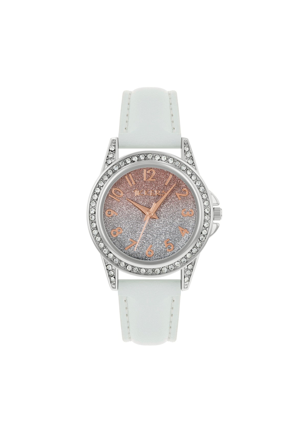 Tikkers Children's Watch Fashion Glamour White Unisize