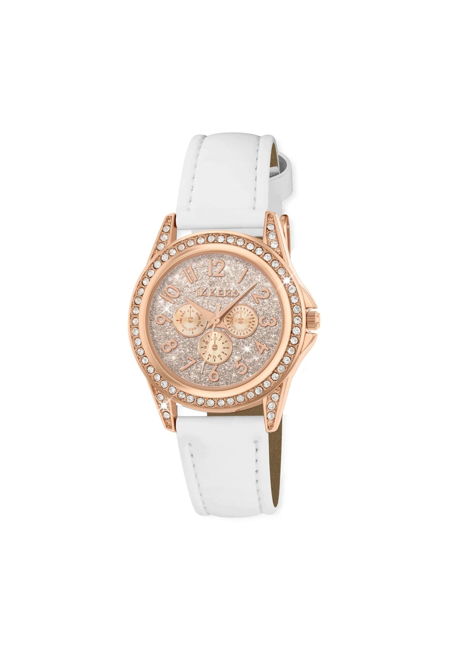 Tikkers Children's Watch Unicorn White Strap Artificial Leather