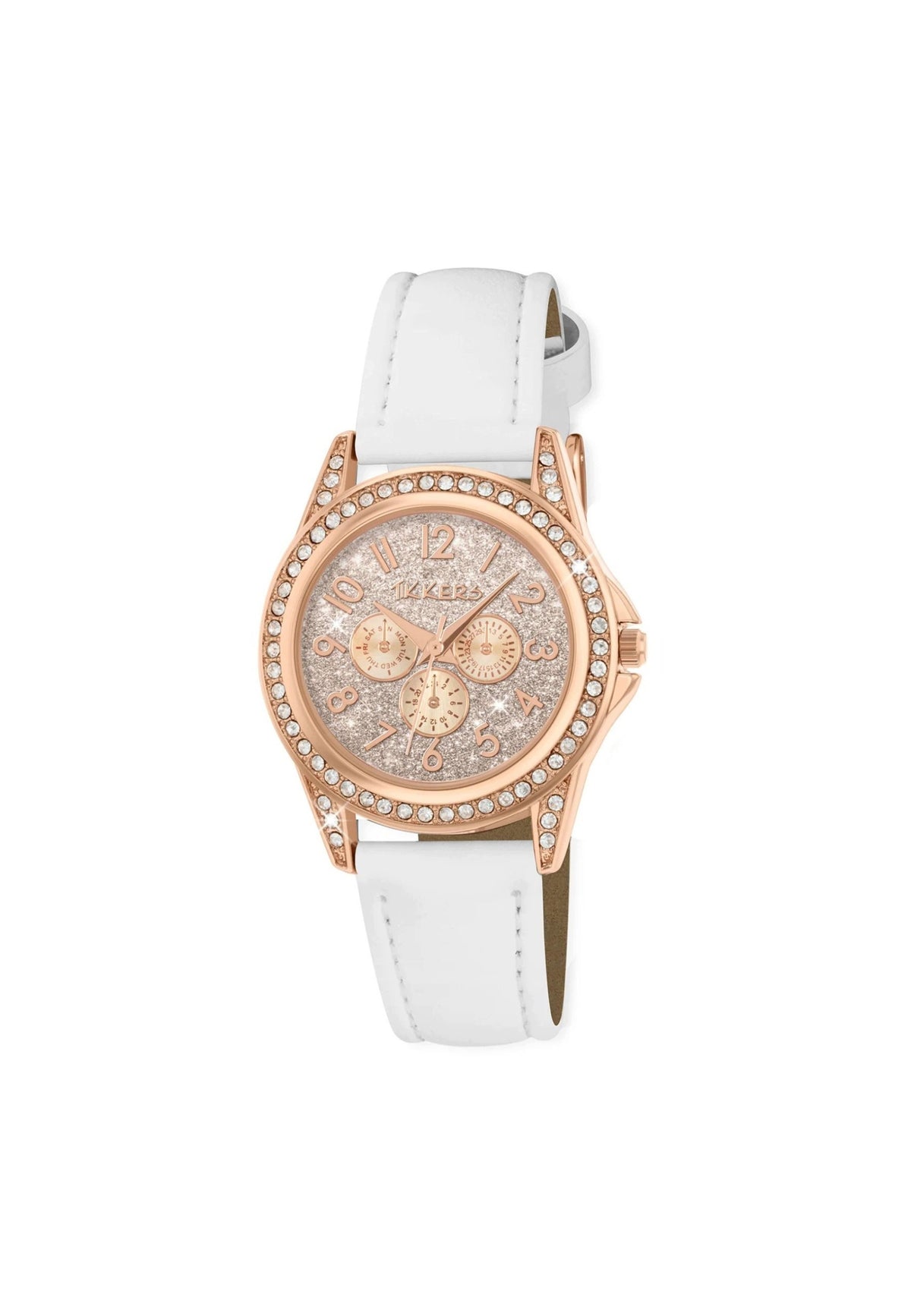 Tikkers Children's Watch Unicorn White Strap Artificial Leather