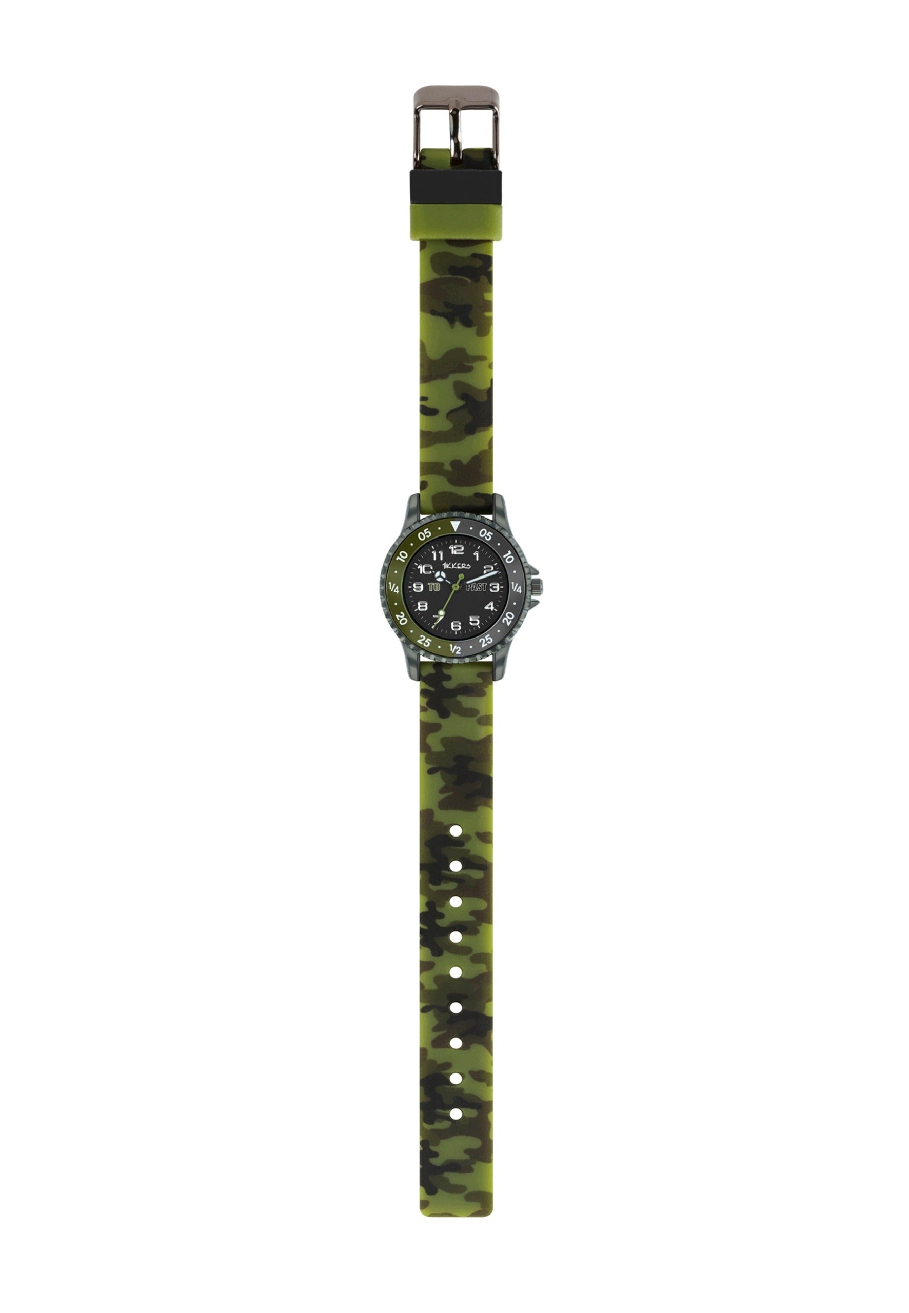 Tikkers Time Learning Watch Silicone Green Light Green Unisize Packaging status original
