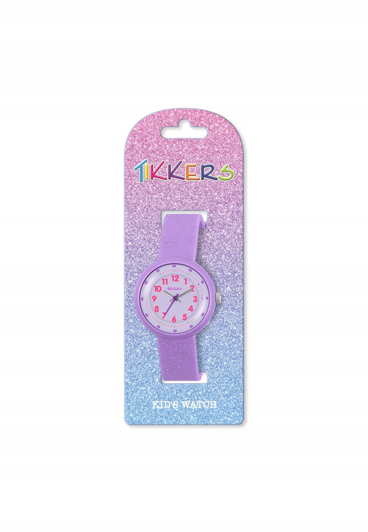 Tikkers Time Teacher 30mm Purple Unisize Purple Brand no brand