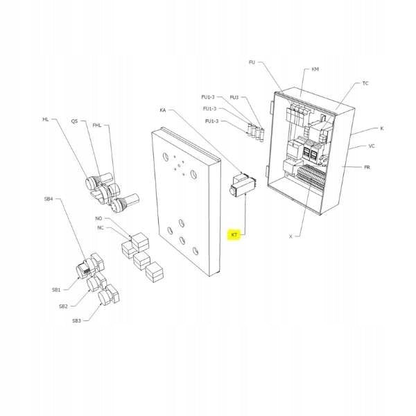 Time relay AC24V / 10s / 8pin Brand AZ