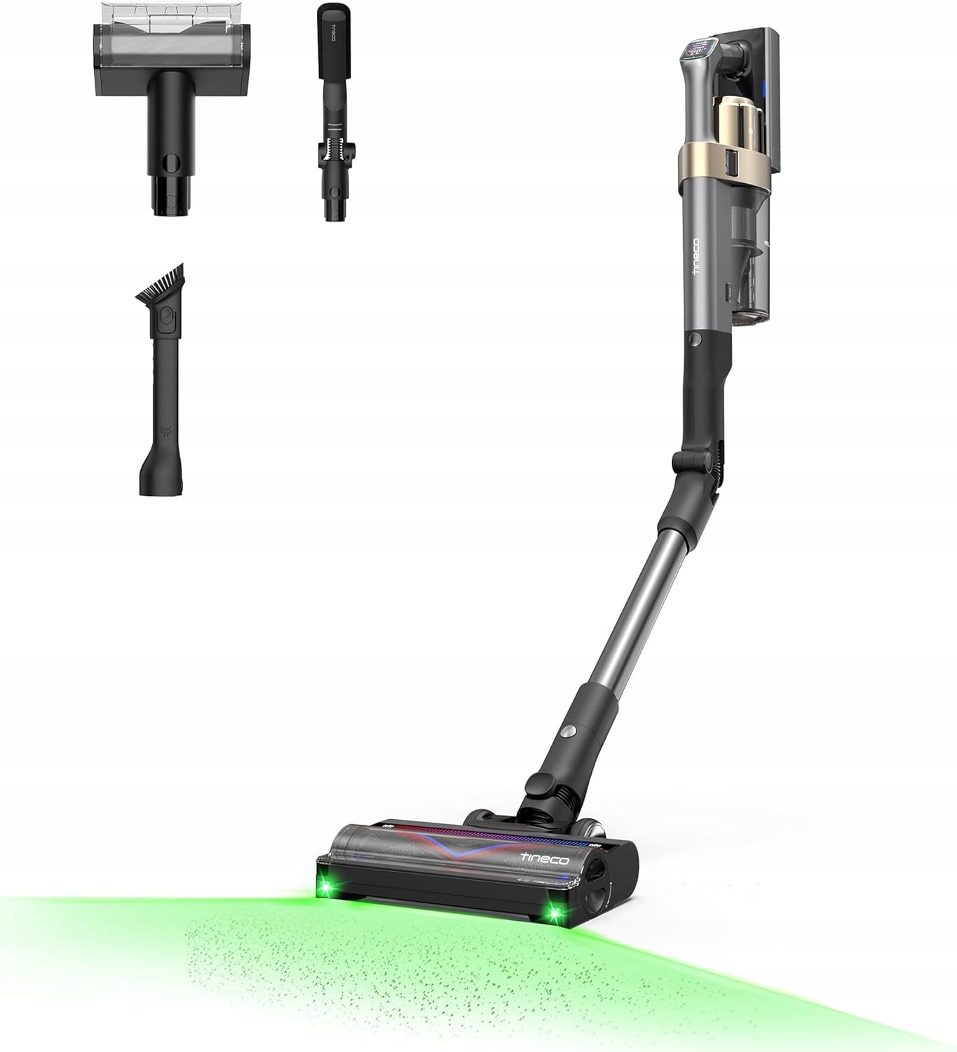 Tineco Pure One A90S Cordless Vacuum Cleaner 270AW 105min 3DSense LED 150