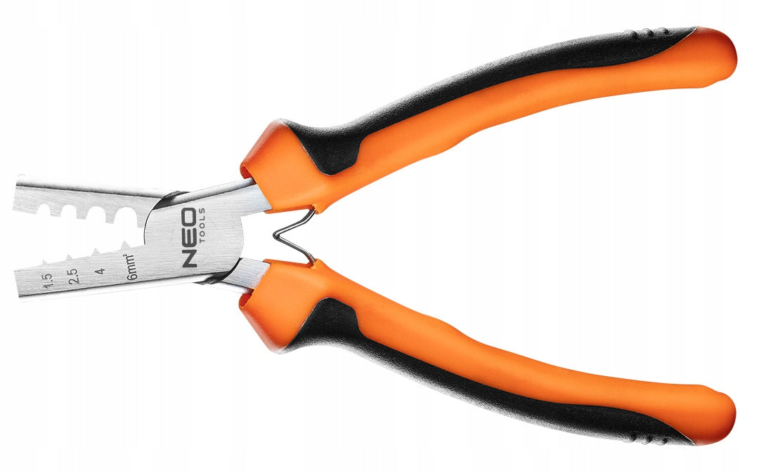 Tip crimping pliers 1.5 - 6 mm2 (23-13 AWG), 140 mm Kind locking pliers
