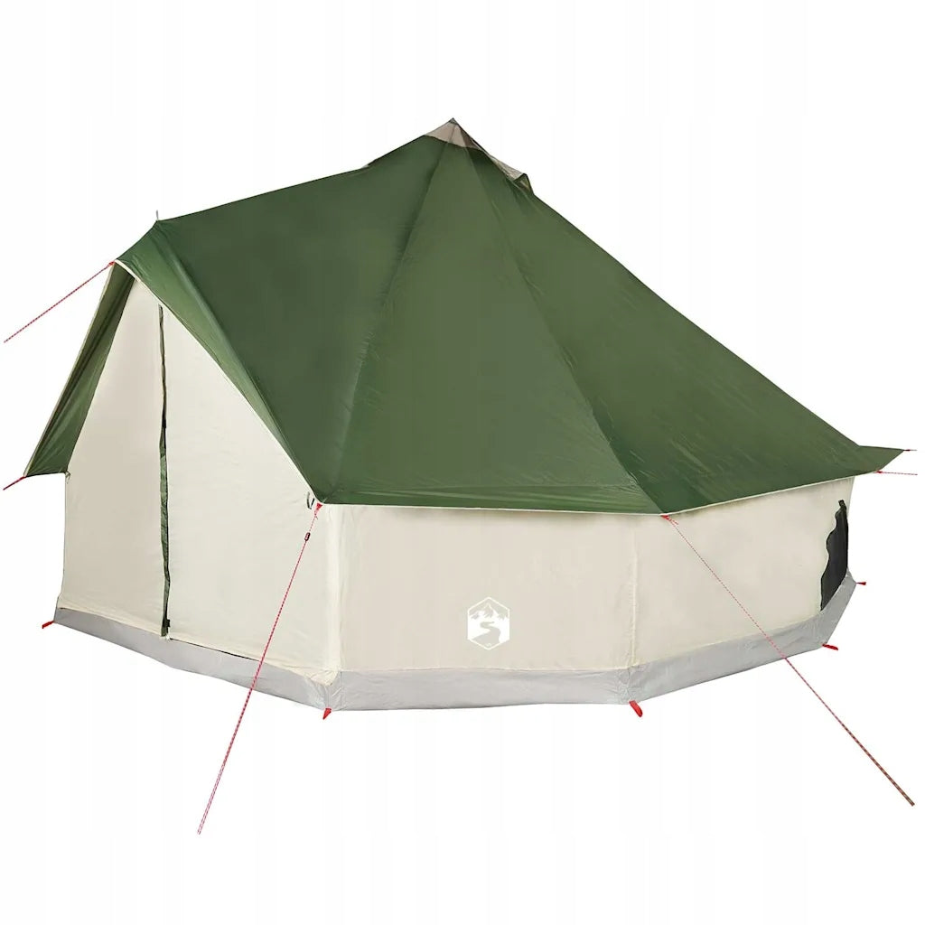 Tipi Family Tent, 8-Person, Green, Waterproof Kind travel